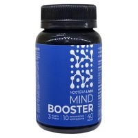 Майнд Бустер, ноотроп, dmae, теанин, тирозин, Ноотериа Лабс, Mind Booster Nooteria Labs, 40 капсул Майнд Бустер, ноотроп, dmae, теанин, тирозин, Ноотериа Лабс, Mind Booster Nooteria Labs, 40 капсул