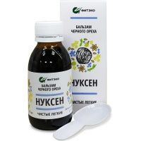 Нуксен чистые легкие, бальзам черного ореха с травами для бронхолегочной системы, Фитэко, 100 мл Нуксен чистые легкие, бальзам черного ореха с травами для бронхолегочной системы, Фитэко, 100 мл