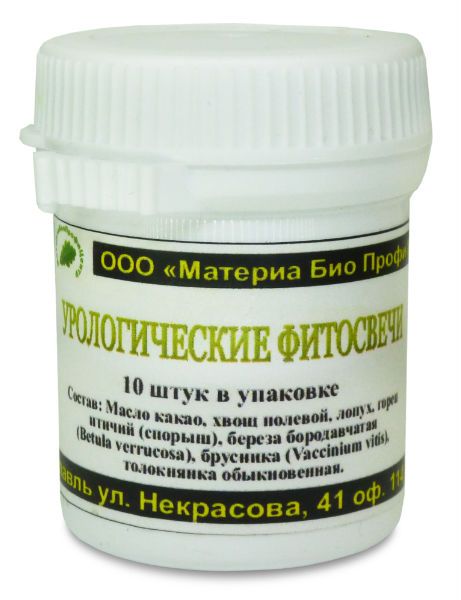 Свечи Урологические, Материа Био Профи Свечи Урологические, Материа Био Профи