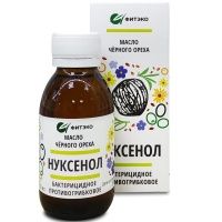 Нуксенол, масло черного ореха, льняное, облепиховое и горчичное, для кожи, Фитэко, 100 мл Нуксенол, масло черного ореха, льняное, облепиховое и горчичное, для кожи, Фитэко, 100 мл