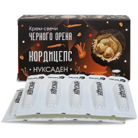 Нуксаден Кордицепс, свечи черного ореха с маслом марулы, амаранта и др., Фитэко, 10 шт Нуксаден Кордицепс, свечи черного ореха с маслом марулы, амаранта и др., Фитэко, 10 шт
