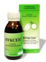 Нуксен - настойка черного ореха, Фитеко - старая упаковка Нуксен - настойка черного ореха, Фитеко - старая упаковка